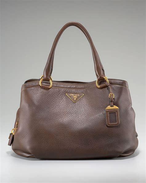 Prada Cervo Deerskin Tote 